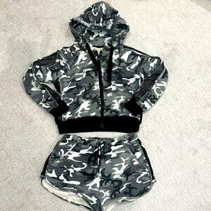 Emma and Sam Camo Short Set